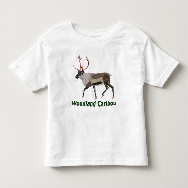 Woodland Caribou Toddler T-shirt (Front)