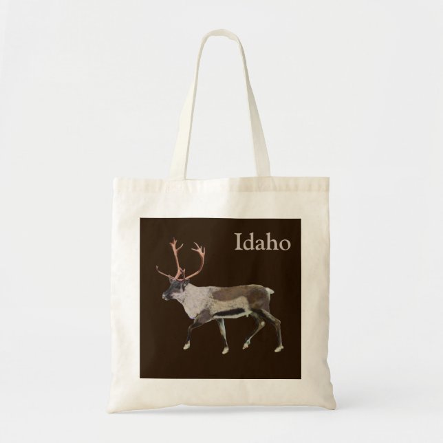 Woodland Caribou Tote Bag (Front)