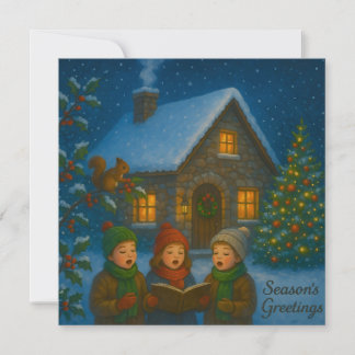 Woodland Carol Choir Holiday Card