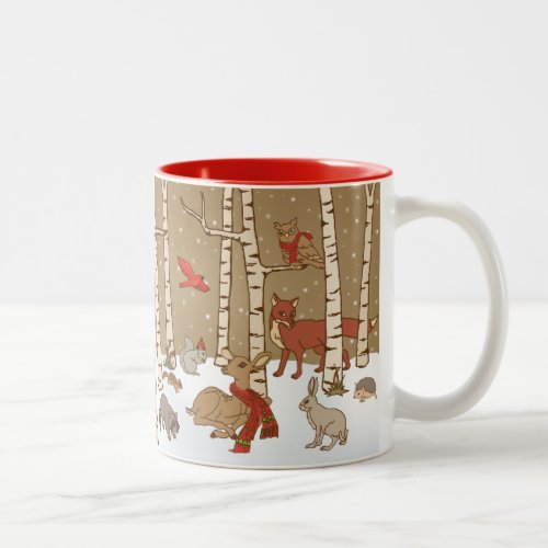 Woodland Christmas Mug