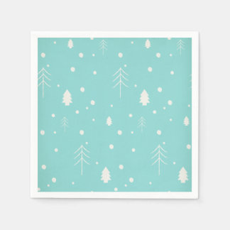 Woodland Christmas Paper Napkins