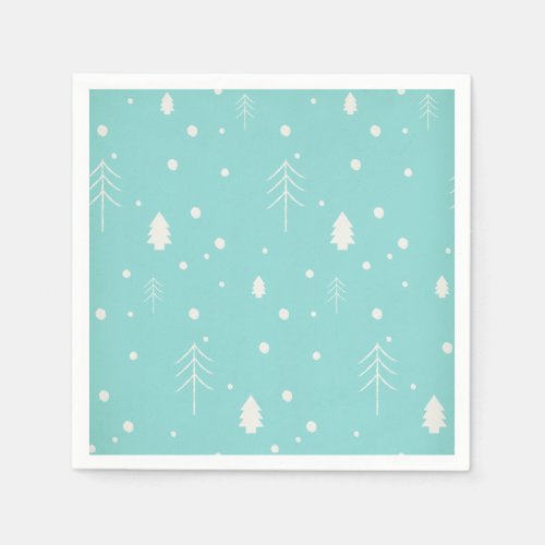 Woodland Christmas Paper Napkins