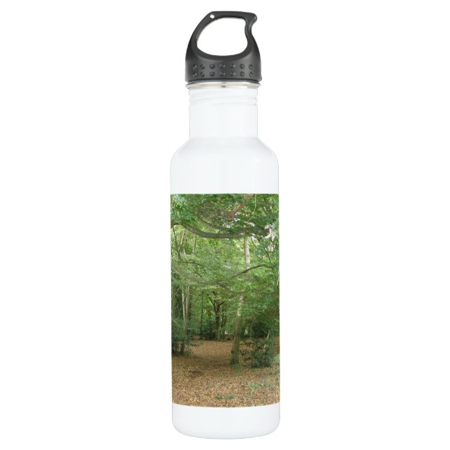 Woodland Clearing Stainless Steel Water Bottle (Front)