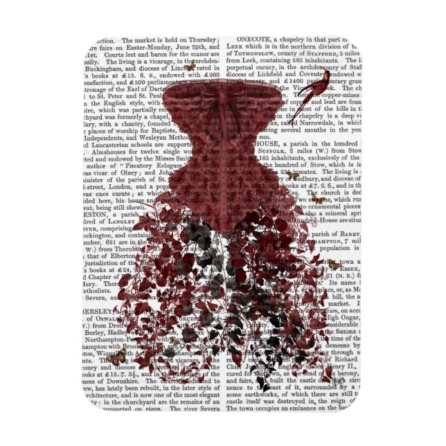 Woodland Corset 2 Magnet (Vertical)