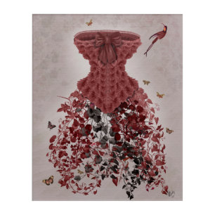 Woodland Corset Acrylic Print