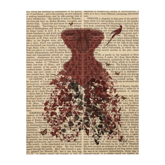 Woodland Corset Wood Wall Art (Front)