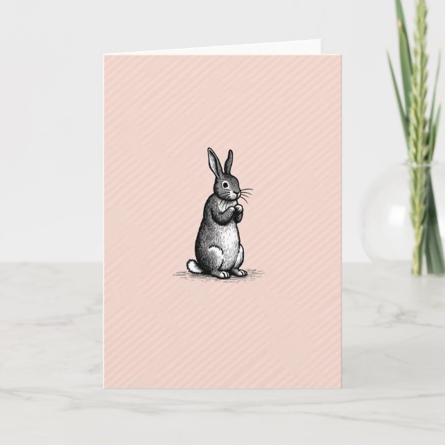 Woodland Creature Friend Card (Front)