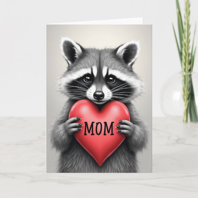 Woodland Creature Heartfelt Mom Card (Front)