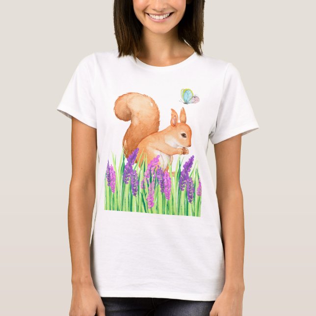 Woodland Creature Tee- Nature shirt (Front)