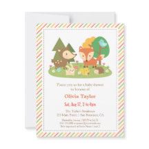 Woodland Creatures Animal Baby Shower