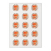 Woodland Creatures Edible Cupcake Topper Edible Frosting Rounds (Sheet)