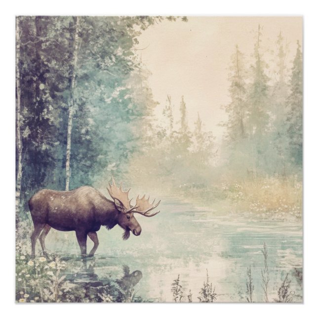 Woodland Creatures Poster (Front)