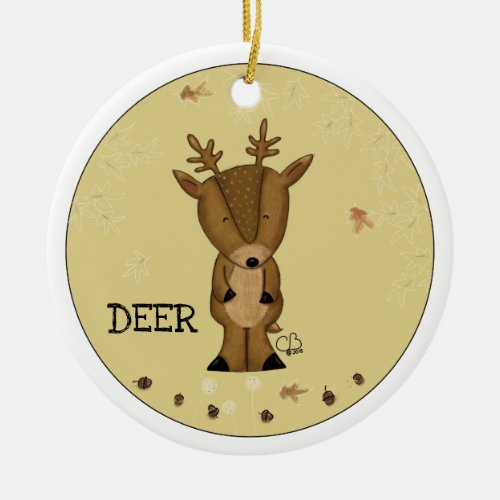 Woodland Crew_Best Forest Friends Individual Ceramic Ornament