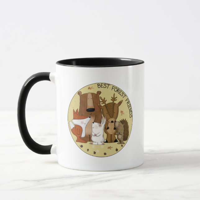 Woodland Crew-Best Forest Friends/ Individual Mug (Left)