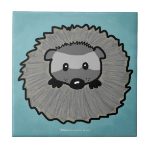 Woodland Critters-Best Forest Friends-Hedgehog Tile