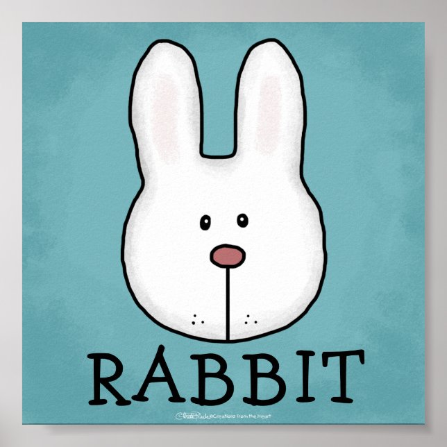 Woodland Critters-Best Forest Friends-Rabbit Poster (Front)