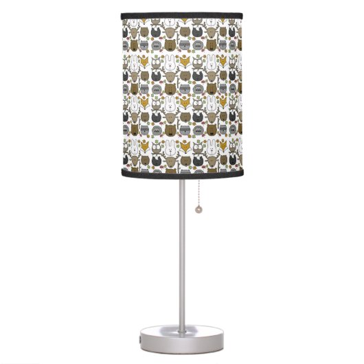 Woodland Critters-Best Forest Friends Table Lamp (Left)