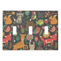 Woodland Critters Cottagecore Folk Art