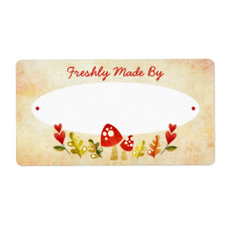 Woodland Custom Kitchen Labels