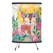 Woodland Deer Baby Nursery Tripod Lamp (Left)
