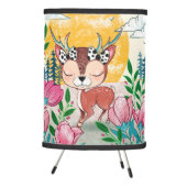 Woodland Deer Baby Nursery Tripod Lamp (Right)