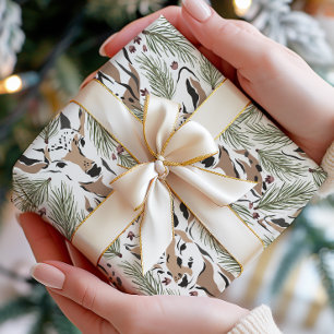 Woodland Deer Forest Wrapping Paper