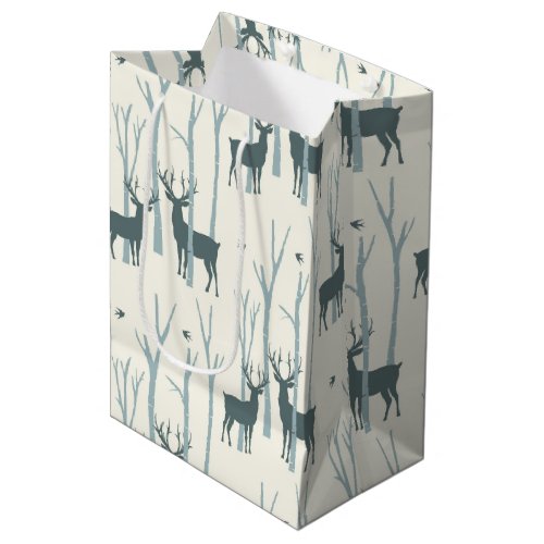 Woodland Deer Medium Gift Bag
