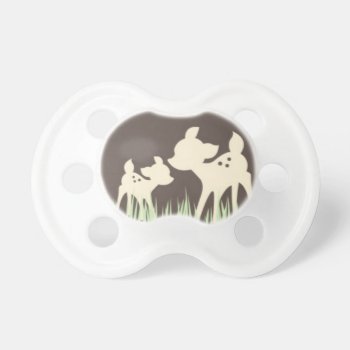 Woodland Deer Pacifier by tattle_tales at Zazzle