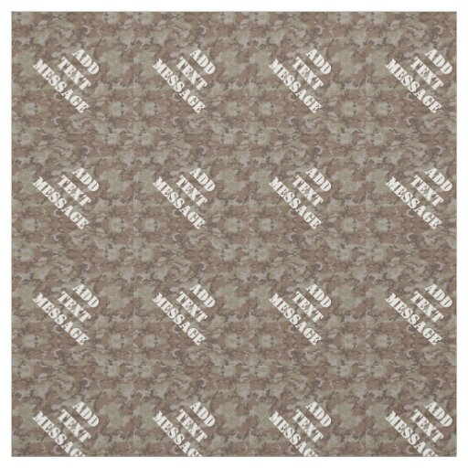 Woodland Desert Military Camouflage Fabric