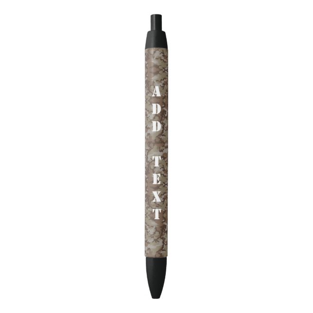 Woodland Desert Military Camouflage Pen (Front Vertical)
