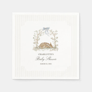 Woodland Dreams Fawn Cottage Baby Shower Napkins