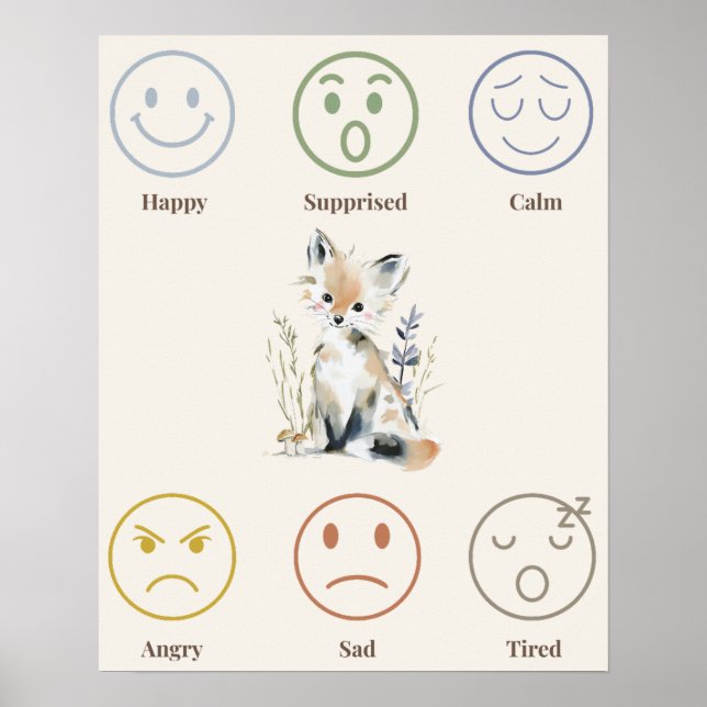 Woodland Emotions Poster (Front)