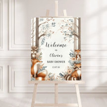 Woodland Enchantment baby shower