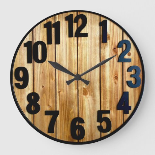 Woodland Facade Large Clock