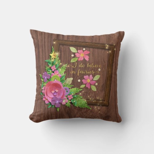 Woodland Fairies Pillow