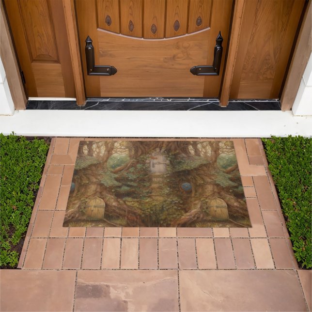 Woodland Fairy Door Doormat (Outdoor)