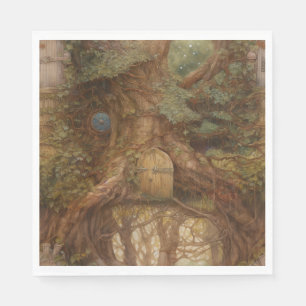 Woodland Fairy Door Napkins