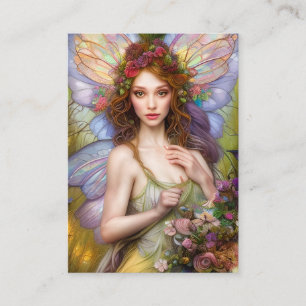 Woodland Fairy Fantasy Business Card