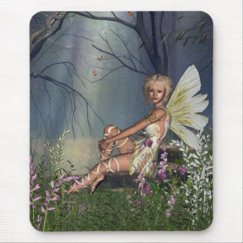 Woodland Fairy Mouse Pad