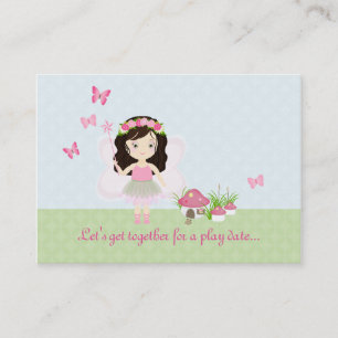 Woodland Fairy Princess Calling Card