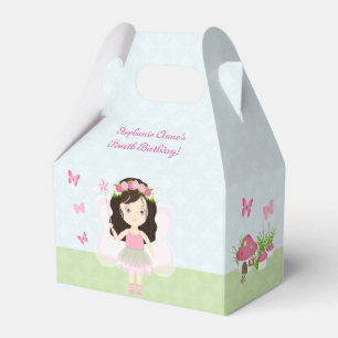 Woodland Fairy Princess Favor Boxes