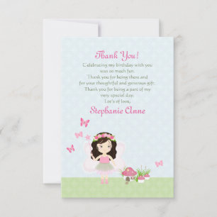 Woodland Fairy Princess Invitation