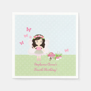 Woodland Fairy Princess Napkins