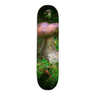 Woodland Fairy Toadstool / Mushroom Skateboard