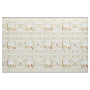 Woodland Fairy Tale Fairytale Fabric Zazzle Woodland Fairytale Creatures Baby Boy Nursery Fabric