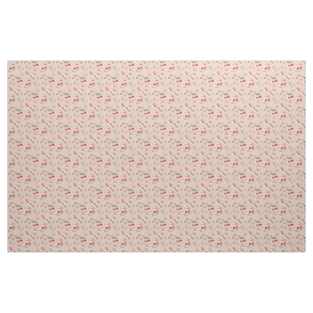 Woodland Fairytale Creatures Baby Girl Nursery Fabric (Yard)