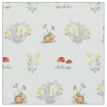 Woodland Fairytale Creatures Baby Girl Nursery Fabric