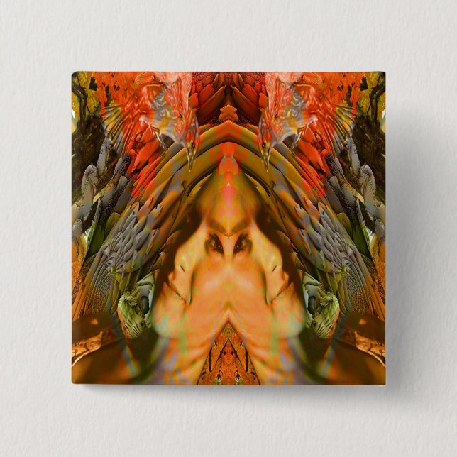 Woodland Fantasy Button (Front)