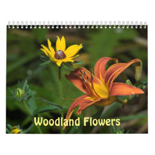 Woodland Flowers Calendar