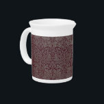 Woodland Foliage Red Rabbit William Morris Pattern Beverage Pitcher<br><div class="desc">Woodland Foliage Red Rabbit William Morris Pattern Pitcher - Art Nouveau</div>